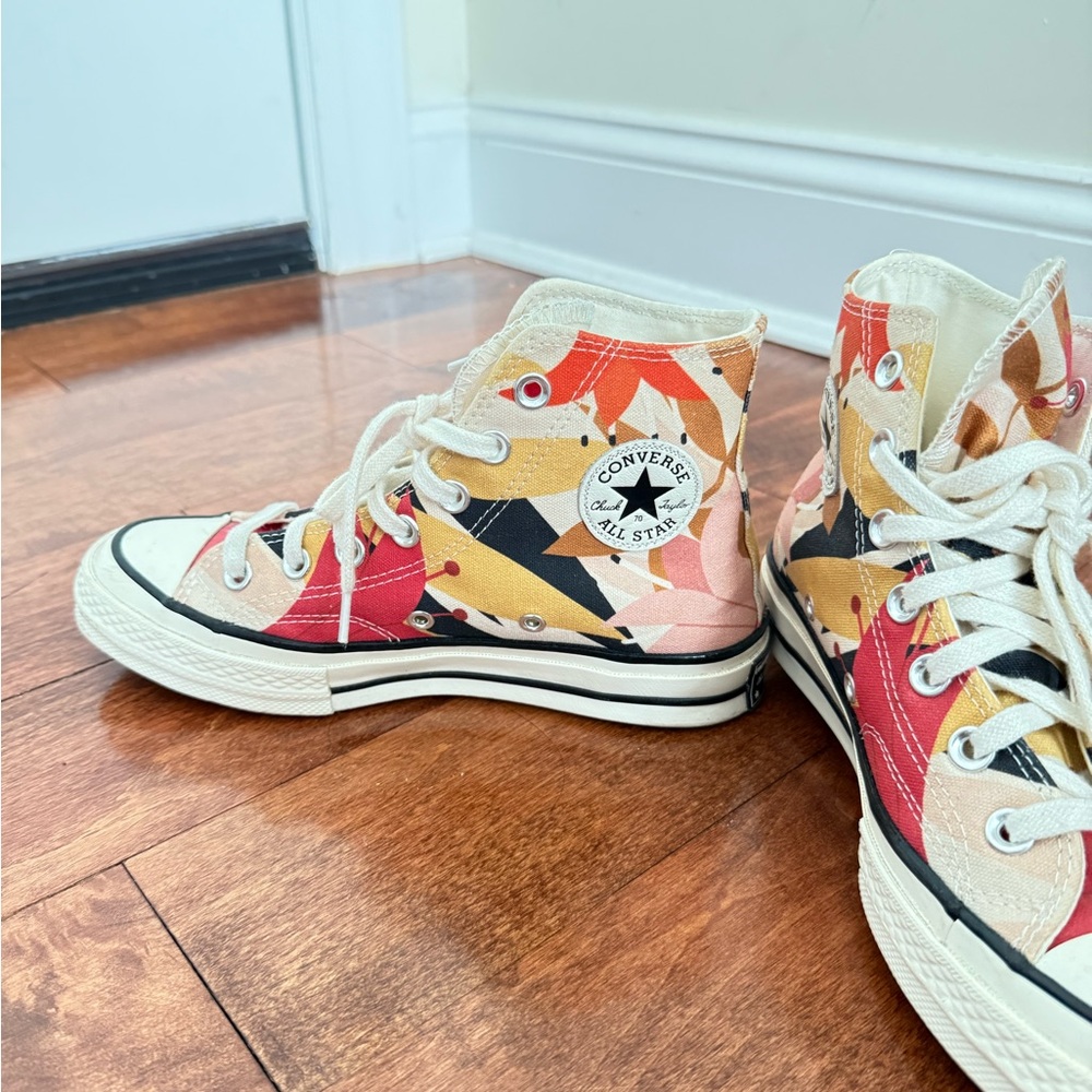 Converse Chuck Taylor Cream High-Tops - Picture 2 of 16